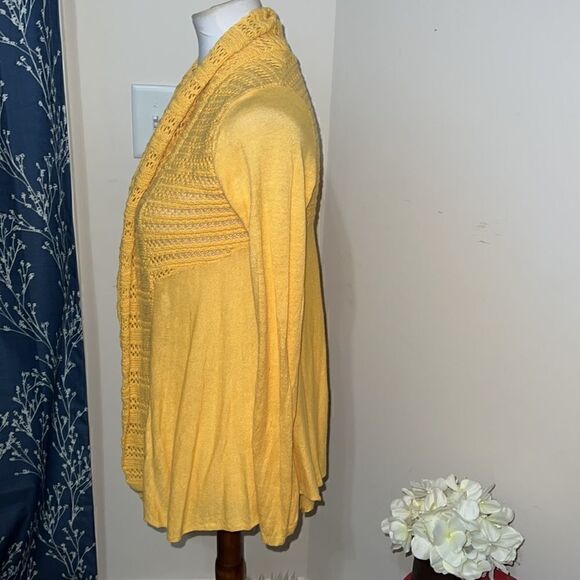 Anthropologie | Anthro Angel Of the North Visionary Cardigan Linen Blend sz S - Picture 3 of 11